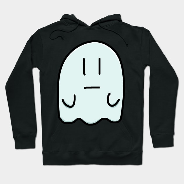 Blue Ghost Hoodie by ceolsonart